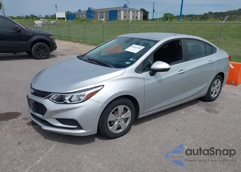 2016 Chevrolet Cruze Ls Auto из США, поврежденный, VIN 1G1BC5SM7G7234725